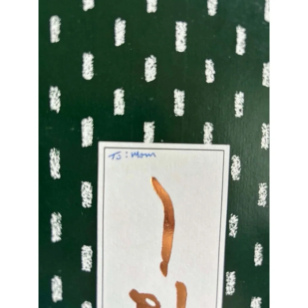 Vintage Japan Souvenir Chopsticks Spoon Gift Set Mt Fuji Gold Tone NOS Boxed